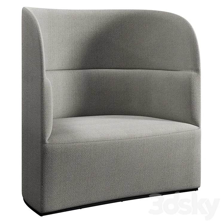 Menu – Tearoom Lounge Chair High Back 3DS Max Model