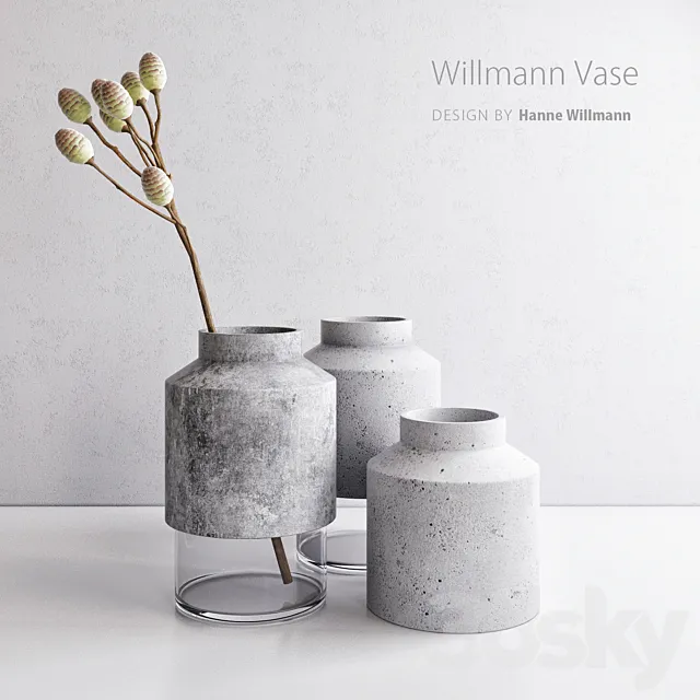 Menu Vase by Hanne Willmann 3DS Max Model