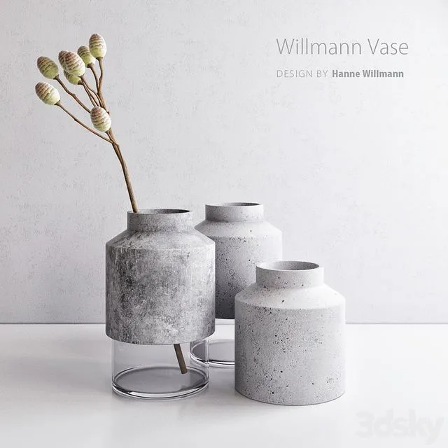 Menu Vase by Hanne Willmann 3dsMax Model