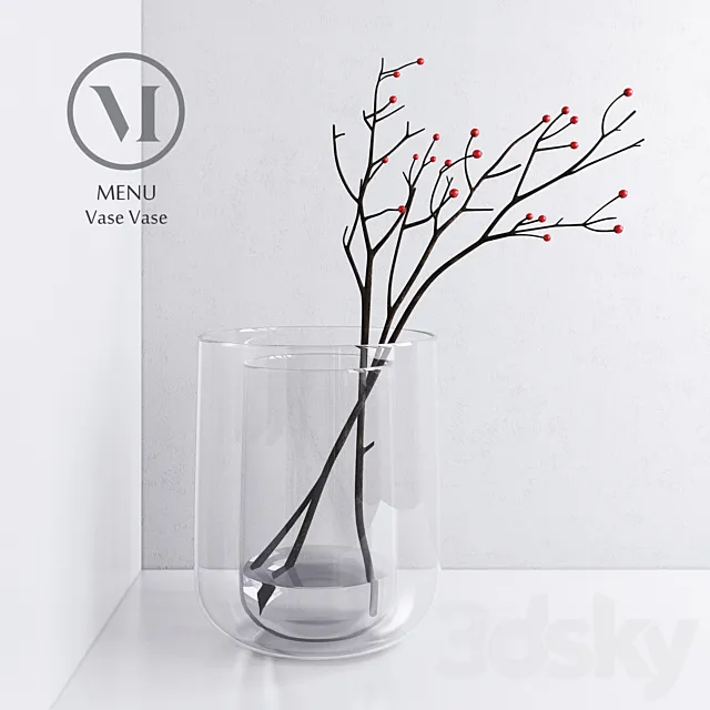 Menu Vase Vase by Norm 3ds Max