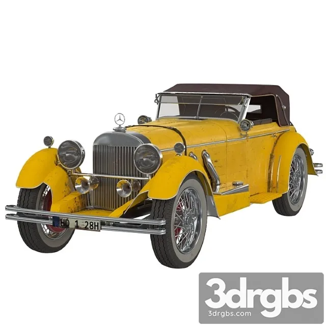Mercedes 1928 3dsmax Download