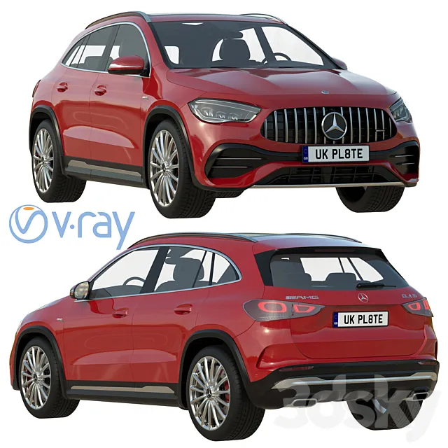 Mercedes-AMG GLA 35 4MATIC 3ds Max