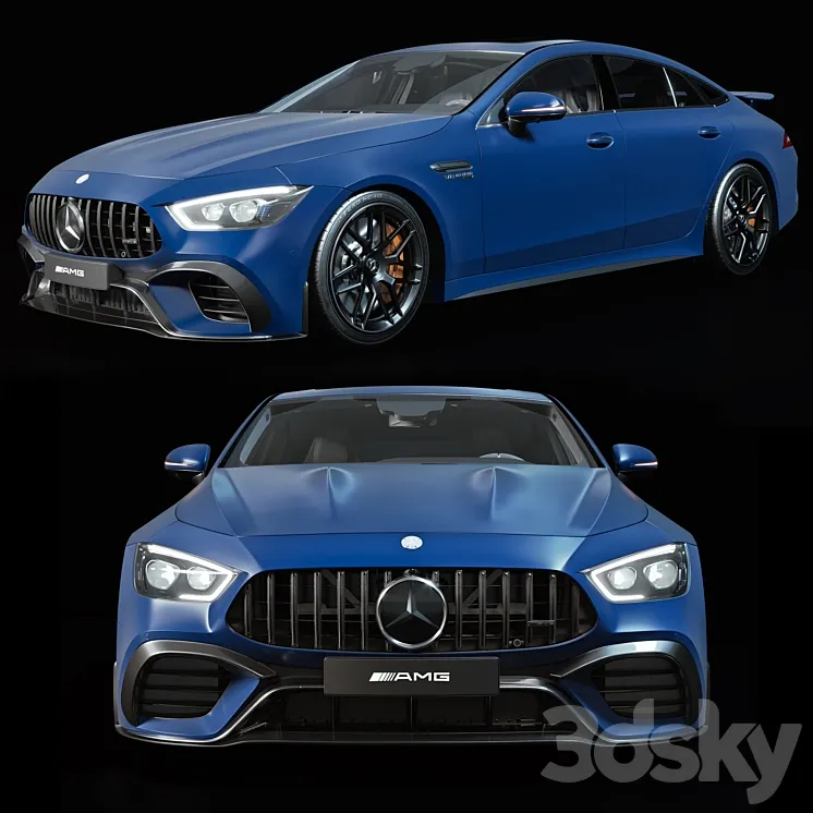 Mercedes-AMG GT 63 S 3DS Max