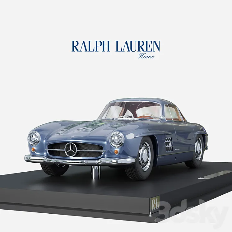 Mercedes Benz 300SL Coupe Limited Edition 3DS Max