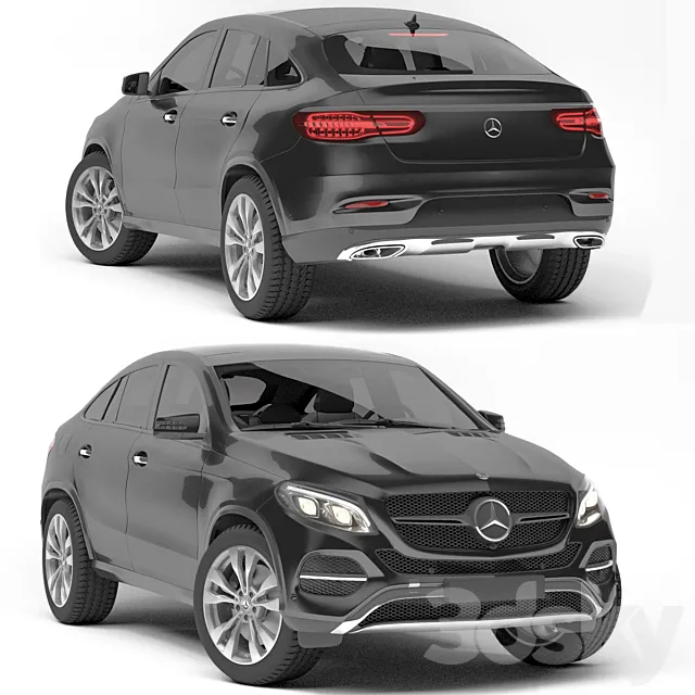 Mercedes Benz 3ds Max