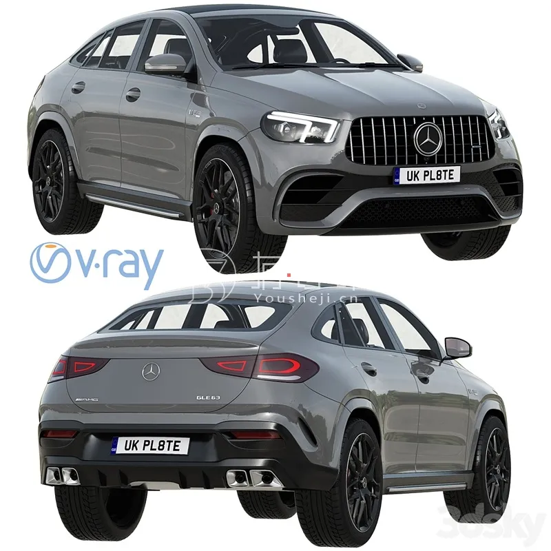 Mercedes-Benz AMG GLE 63 Coupe 2021 – 3498