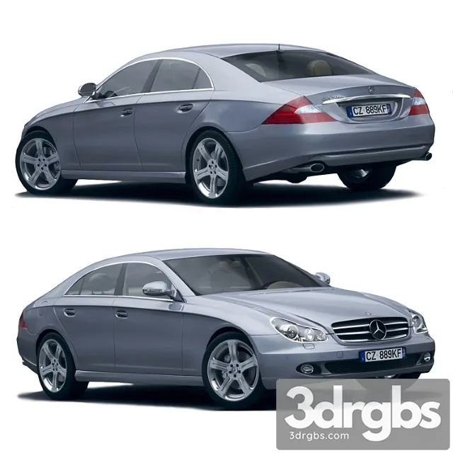 Mercedes benz cls500 3dsmax Download