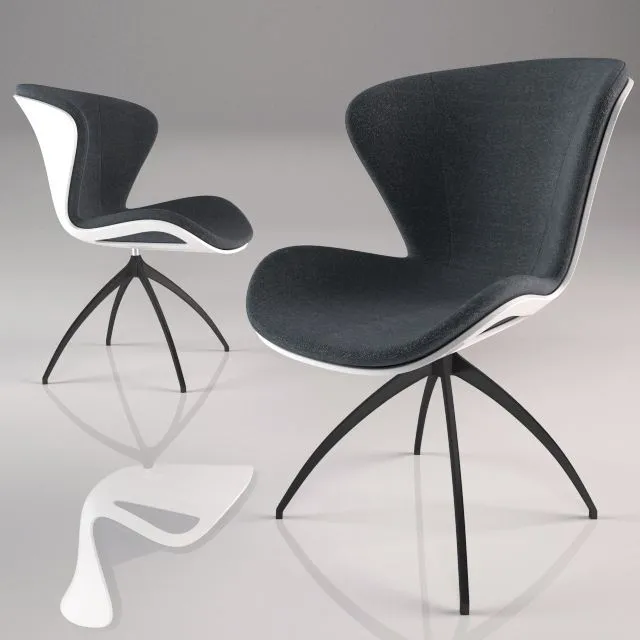 Mercedes-Benz Dining Chair 3dsMax Model