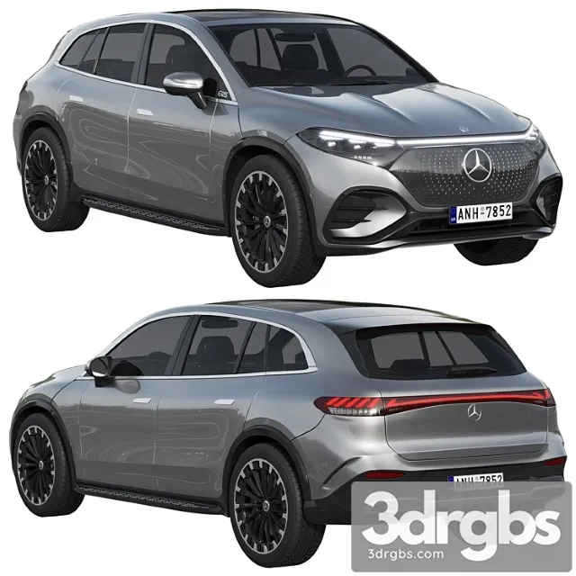 Mercedes-benz eqs suv 2023 3dsmax Download