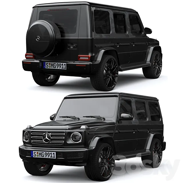 Mercedes-Benz G-Class G63 3ds Max