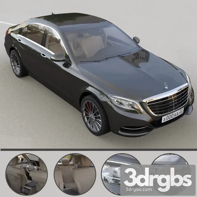 Mercedes W222 3dsmax Download