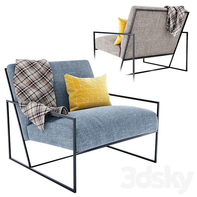 Mercer chair by maiden 3DS Max Model