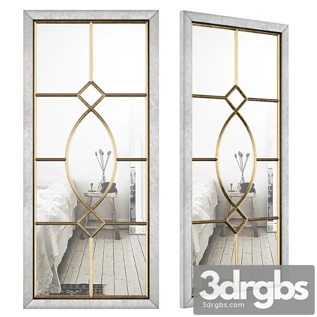 Mercersburg window wall accent mirror 3dsmax Download