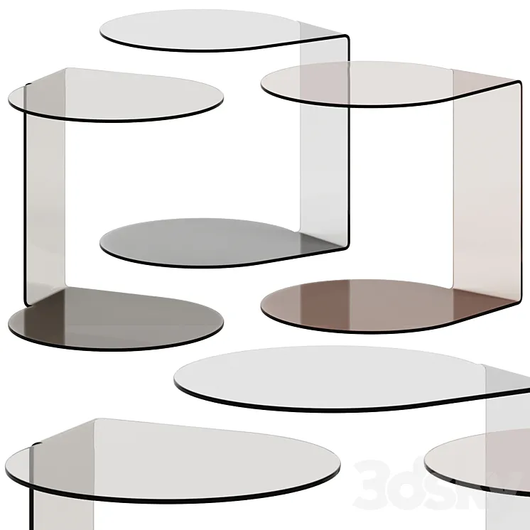 Merian Side Table by Calligaris \/ Side table 3DS Max