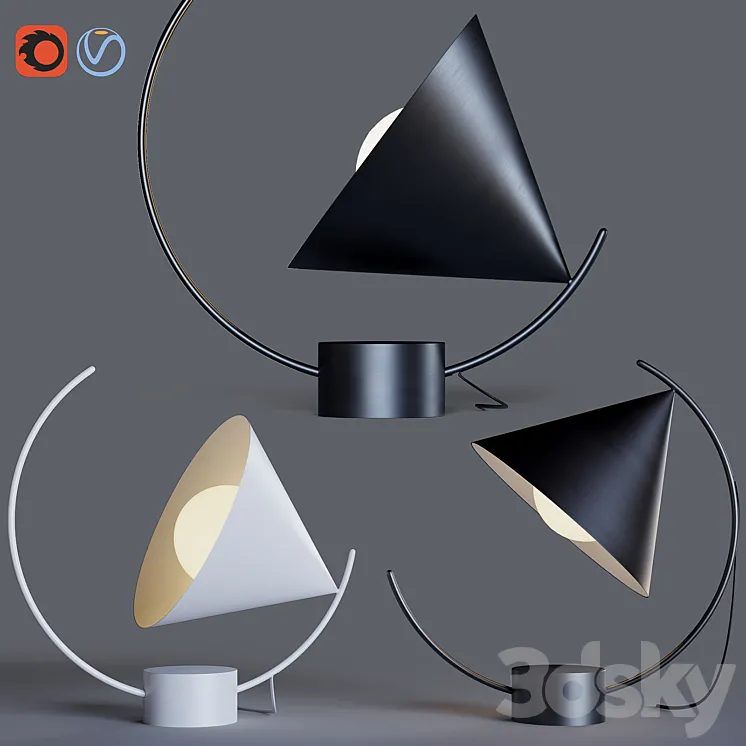 Meridian Lamp by Regular Company 3DS Max