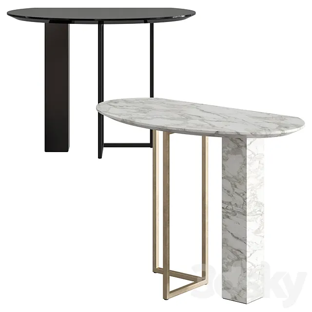 Meridiani Abel Console Table 3ds Max