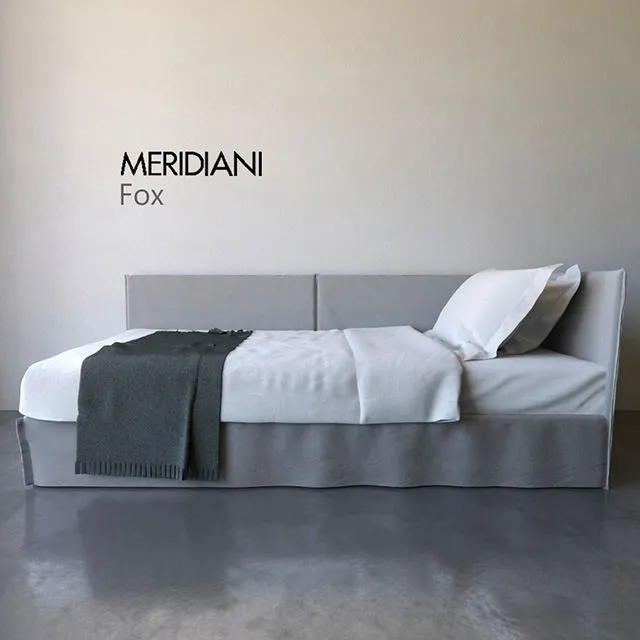 Meridiani FOX MERIDIENNE SOFA BED 3dsMax Model