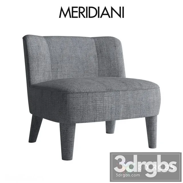 Meridiani Isabelle Small Armchair 3dsmax Download