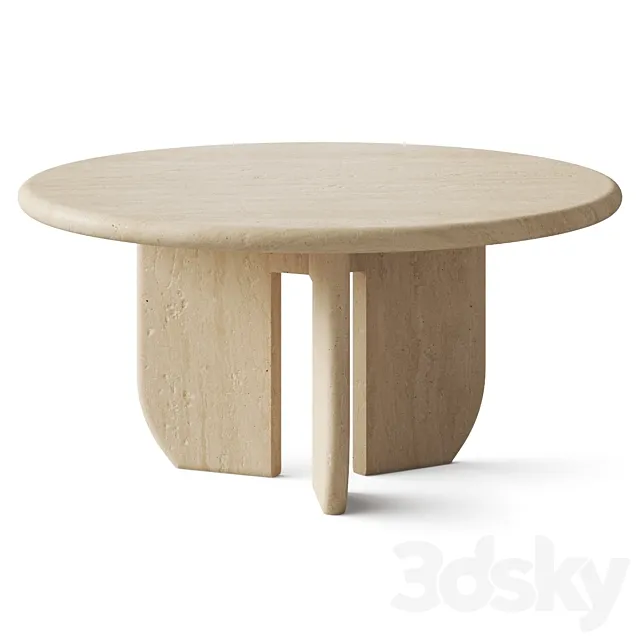 Meridiani Italo Dining Table 3DSMax File