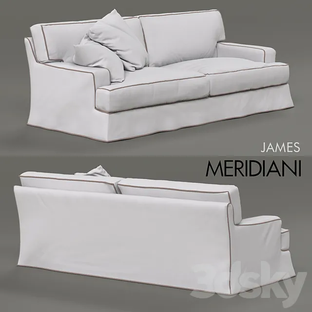 Meridiani James sofa 3DSMax File