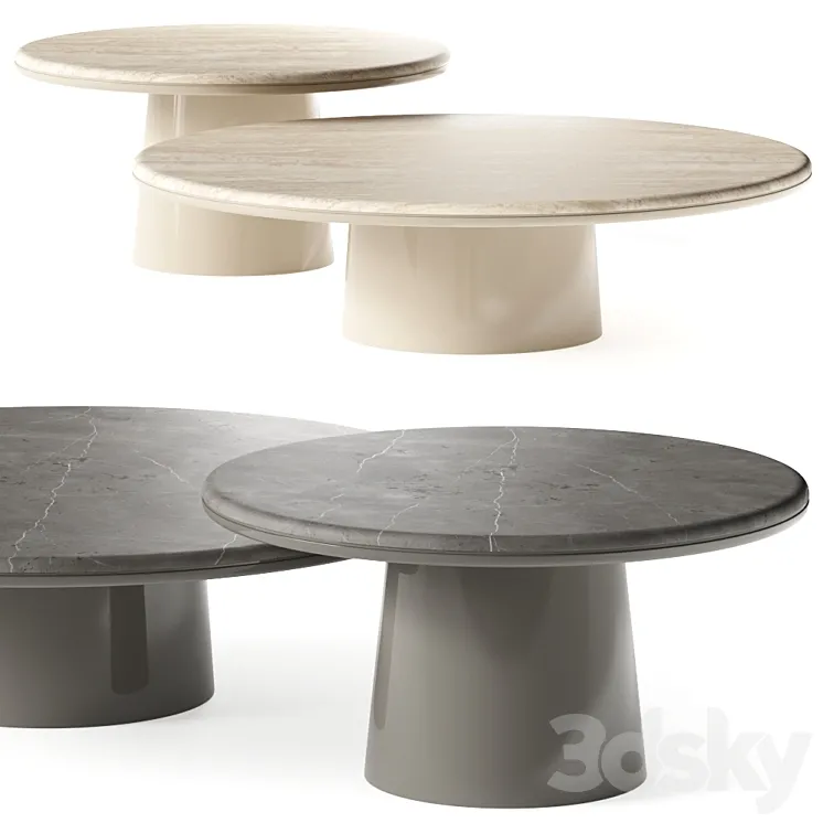 Meridiani Leon Coffee Tables 3DS Max Model