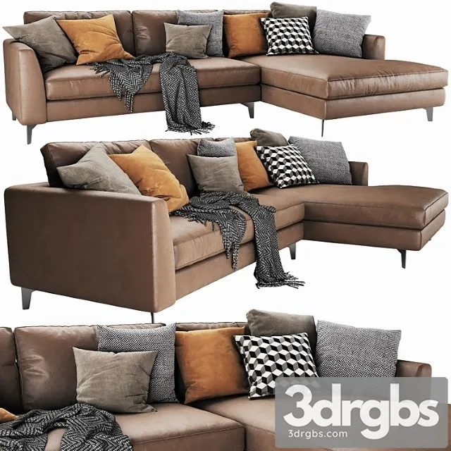 Meridiani louis up leather