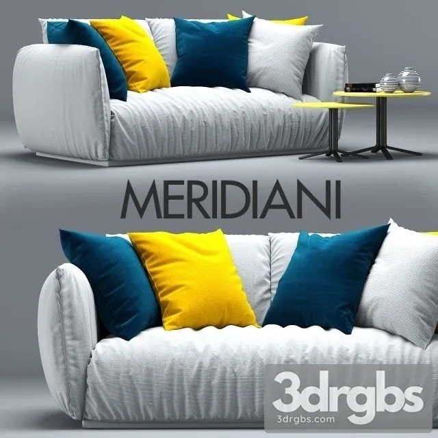 Meridiani Scott Sofa 01 3dsmax Download