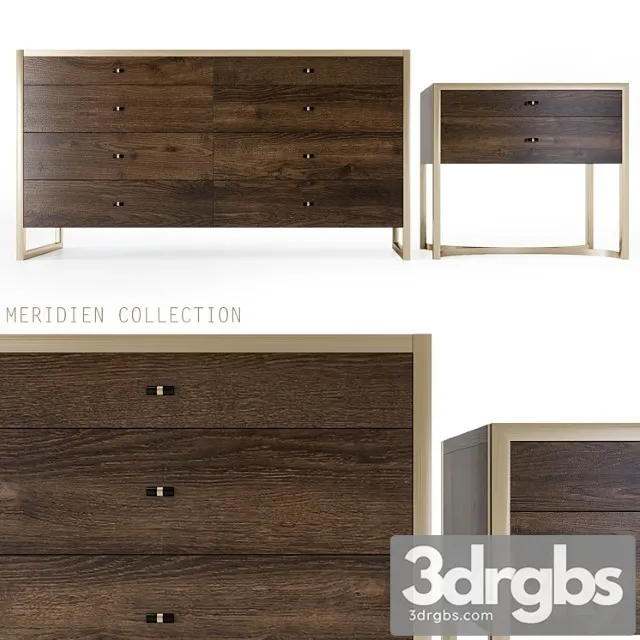Meridien collection Bedroom furniture 2 3dsmax Download