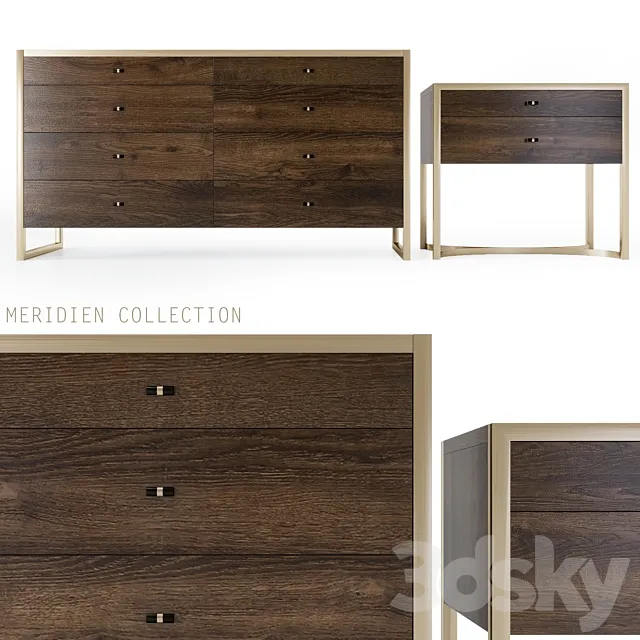 Meridien Collection_bedroom Furniture 3DSMax File