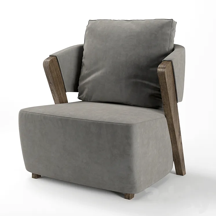 Meroni & Colzani Giudecca armchair 3DS Max Model