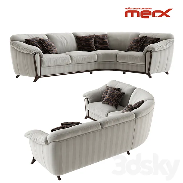 Merx _ Anastasia (Corner sofa) 3DSMax File