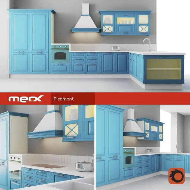 Merx Piedmont 3dsMax Model