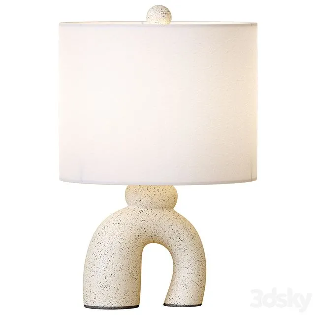 Mesa Ceramic Table Lamp 3dsMax Model
