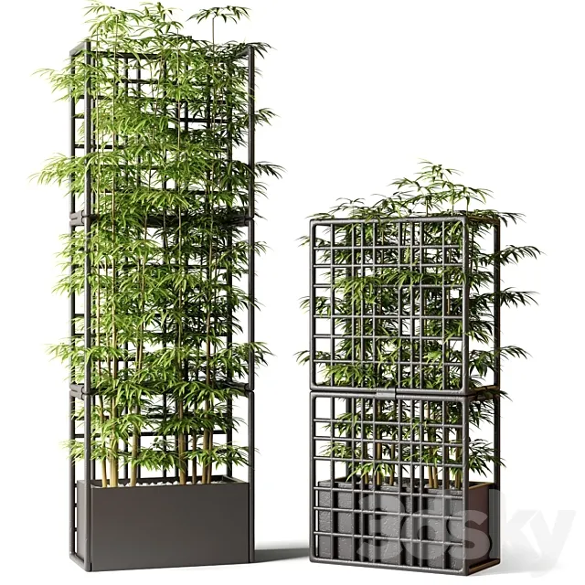 Mesh divider partition with bamboo 3ds Max