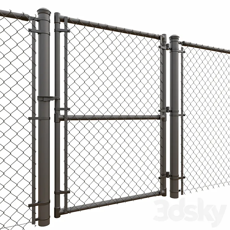 Mesh fencing 3DS Max