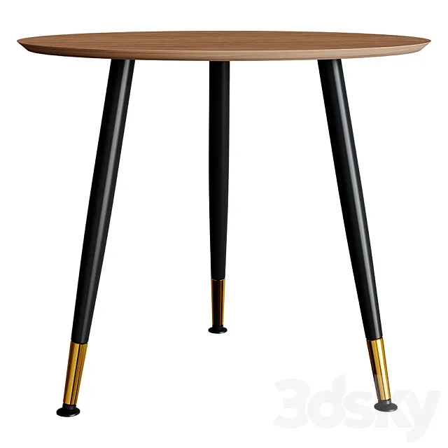 Messi dining table 3DS Max Model