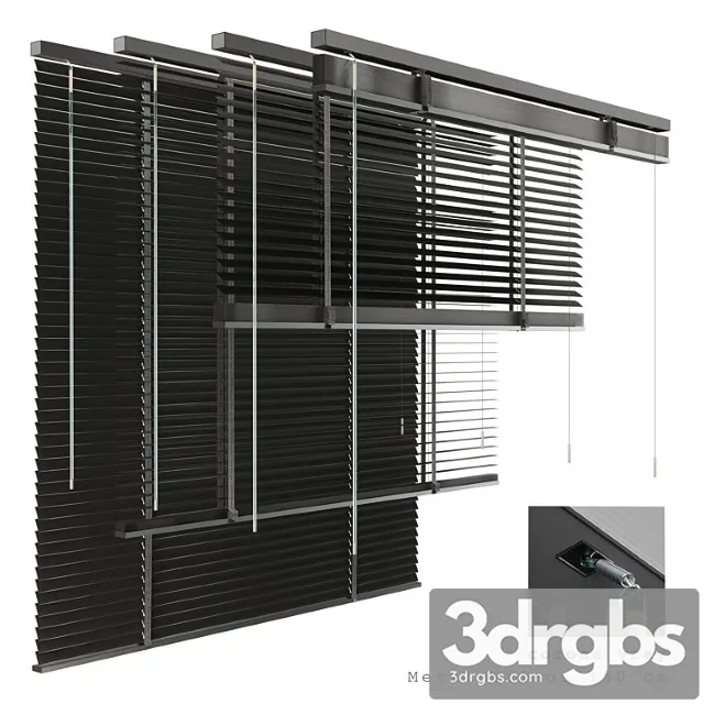 Metal blinds black 1500 in 35mm