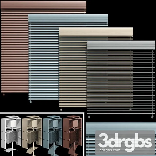 Metal Blinds For Windows And Doors Metal Blinds For Windows And Doors 7 3dsmax Download