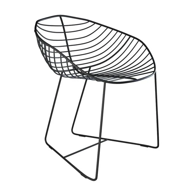 Metal chair LYSTOK chair 3dsMax Model