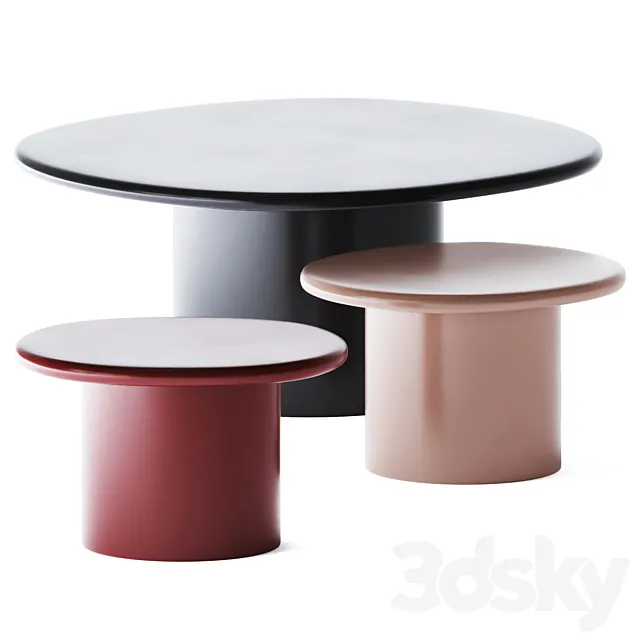 Metal Coffee Table Oreus by AM.PM 3ds Max