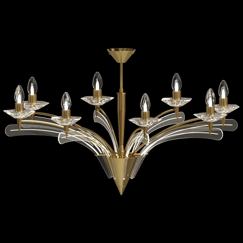 Metal Lux – Chandelier Icaro 3ds Max