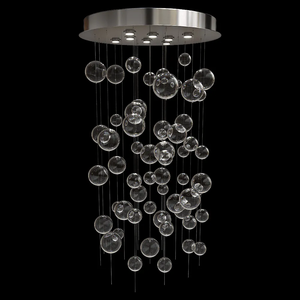 Metal Lux – Pendant lamp Bolero 3ds Max