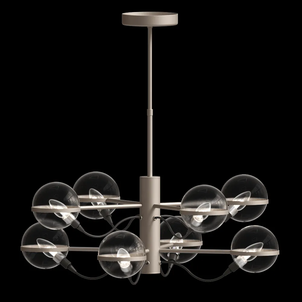 Metal Lux – Pendnat lamp Giro 3ds Max