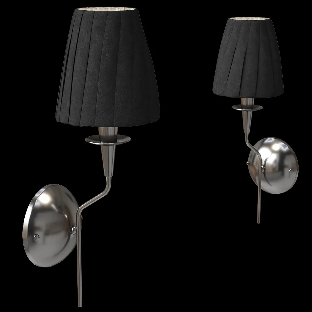 Metal Lux – Wall lamp Opera 3ds Max