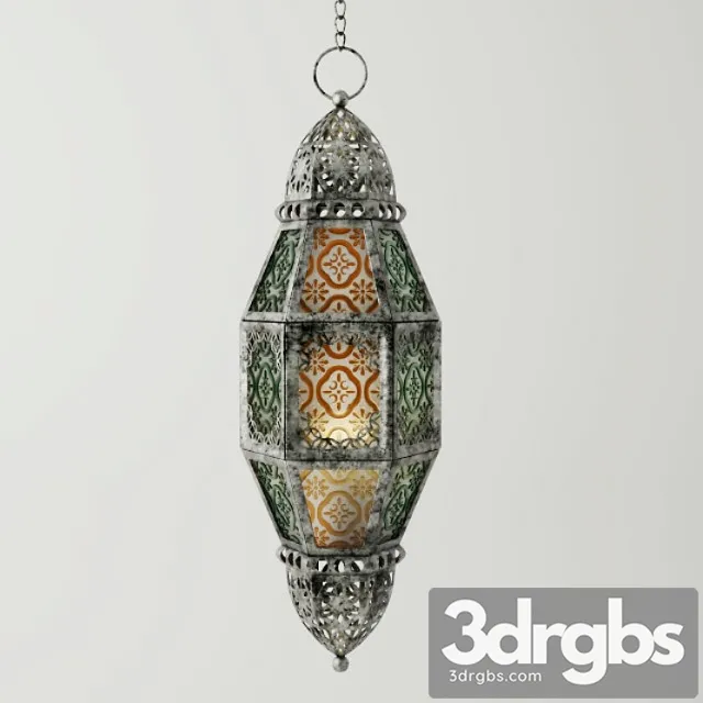 Metal Moroccan Lantern 3dsmax Download
