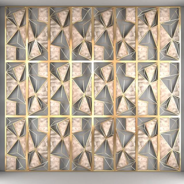 Metal panel 3dsMax Model