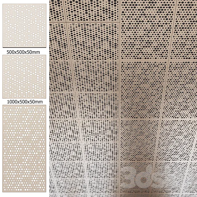 Metal panels No. 2 3ds Max