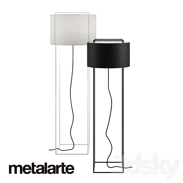 Metalarte _ Lewit Floor lamp 3DSMax File