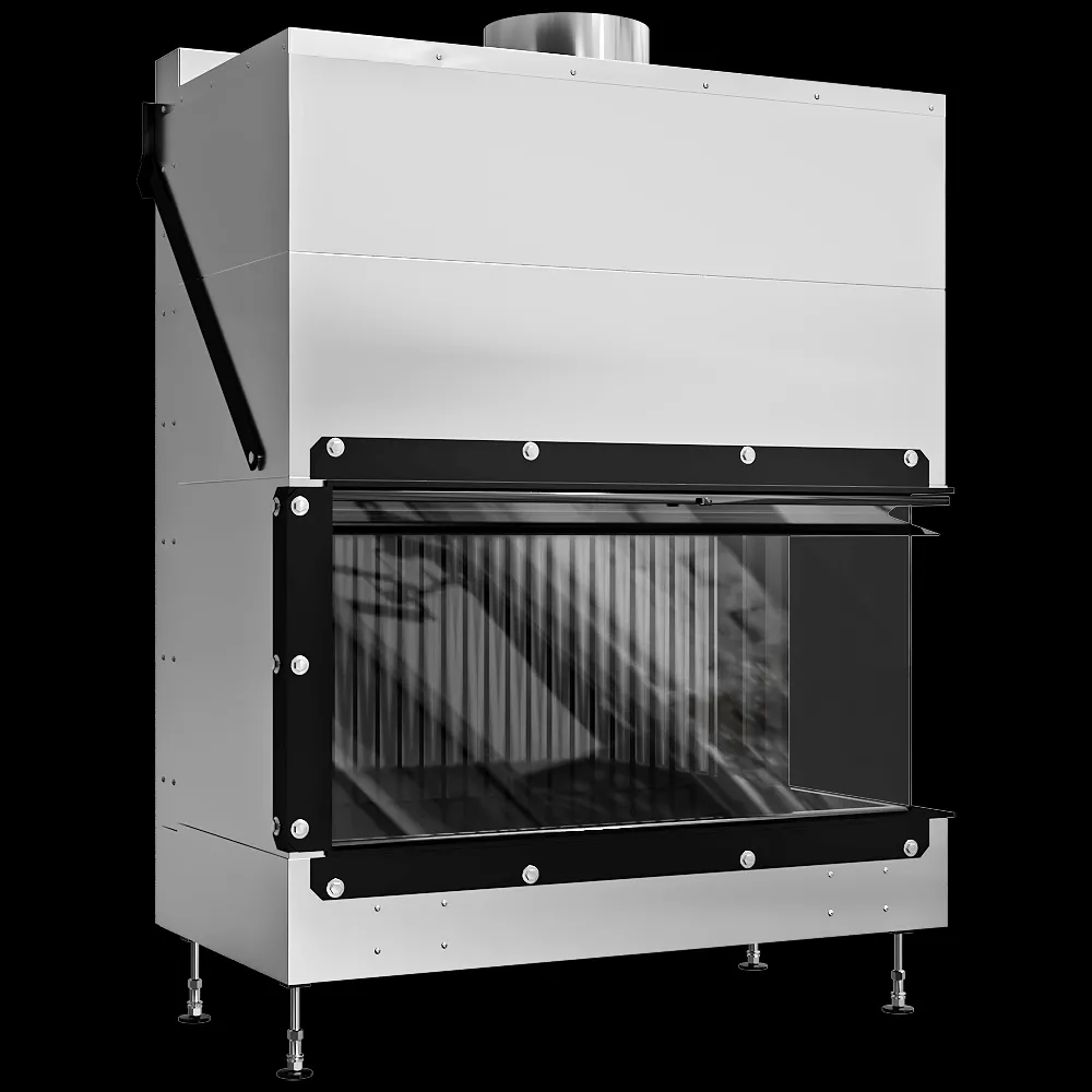 Metalfire – Fireplace Ultimate D MF 1050-50 WHE 2S R V20 3ds Max
