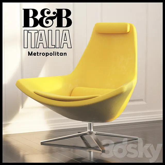 Metropolitan ME100 _ 1 B & B Italia 3DSMax File